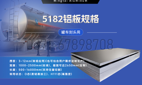 明泰鋁業(yè)：以5182鋁板賦能罐車制造，引領(lǐng)輕量化與安全新標(biāo)桿